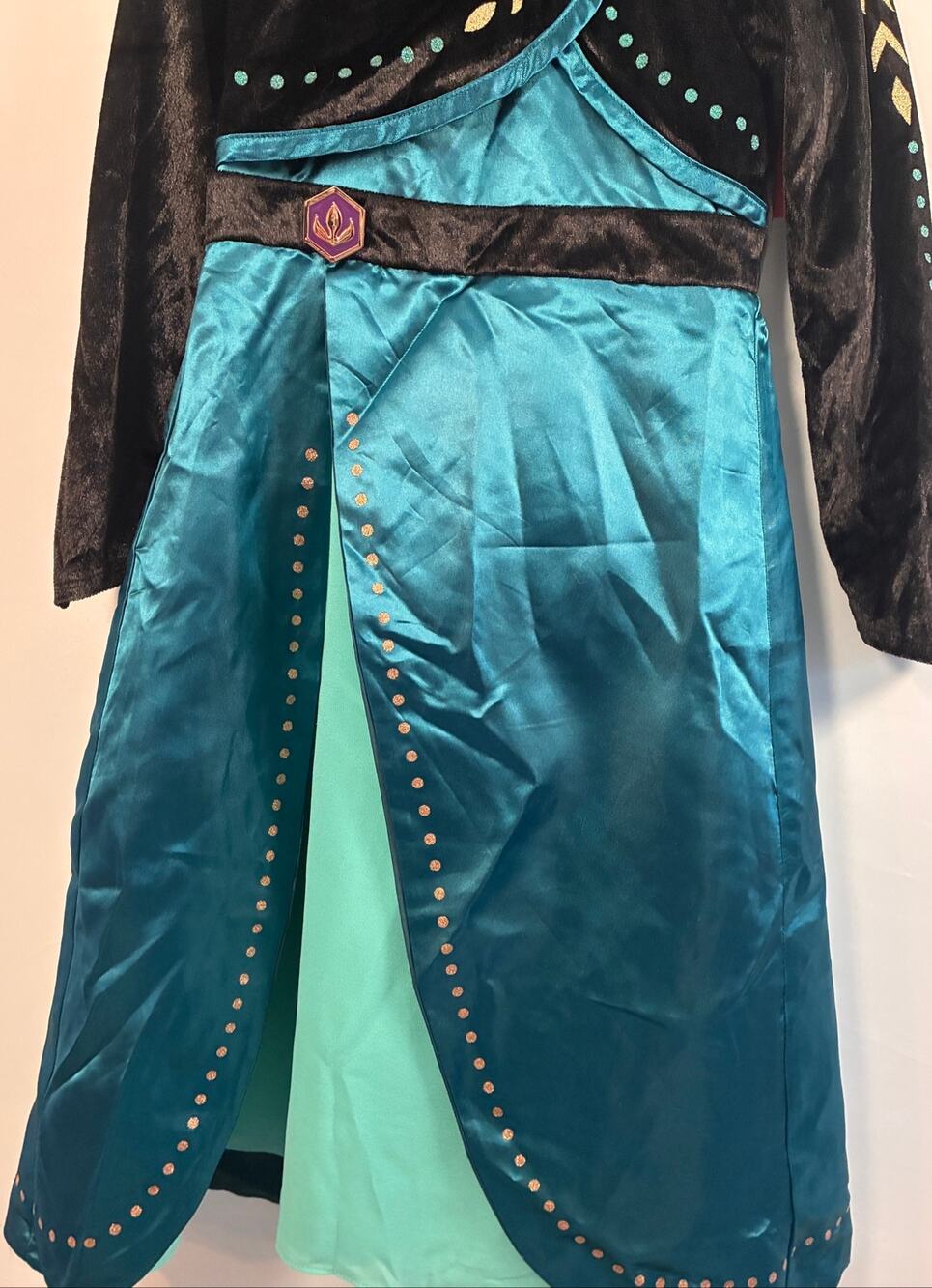 Disney Frozen 2 Anna Costume Dress Girls Size 5/6 Halloween Princess